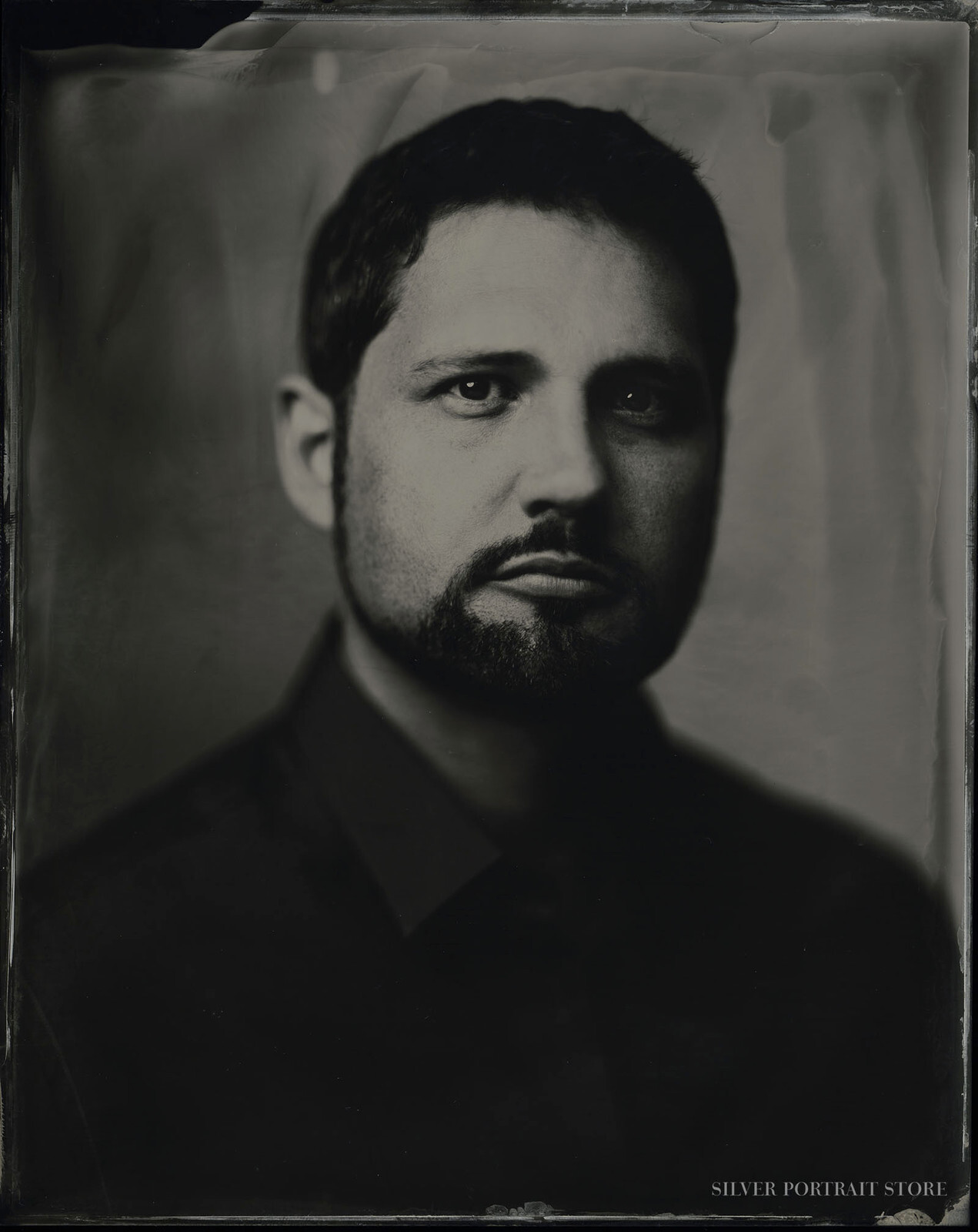 Cody-Silver Portrait Store-Wet plate collodion-Tintype 20 x 25 cm.
