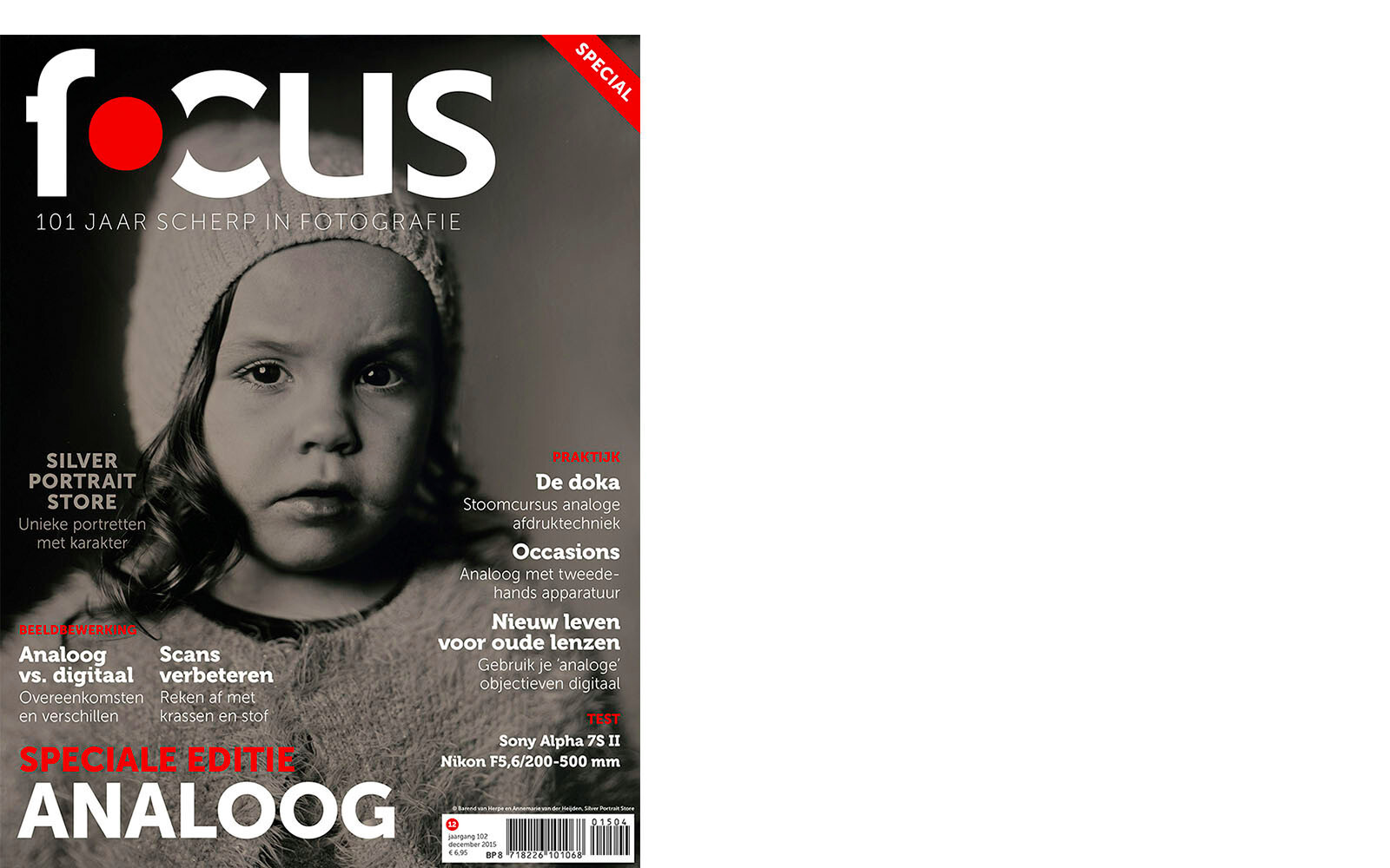 Mooie publicatie in Focus Magazine: Silver Portrait Store portretten met karakter!