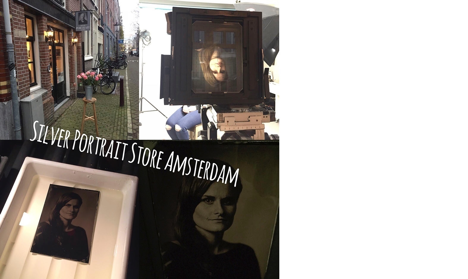 Miranda van Oeveren in de Silver Portrait Store