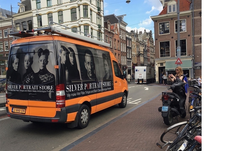 Silver Portrait Store bus - mobiele doka!