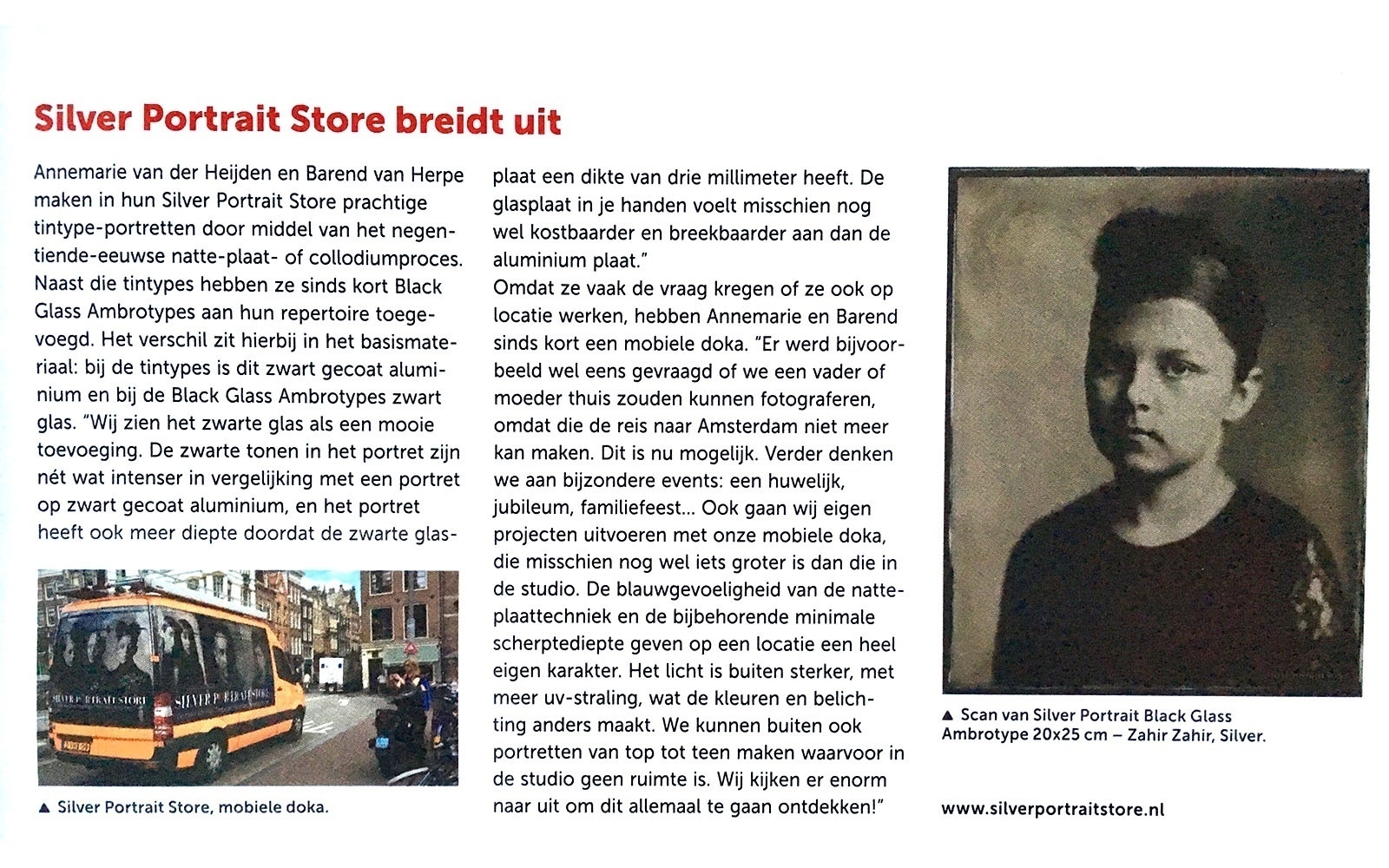 Focus Magazine - Silver Portrait Store breidt uit